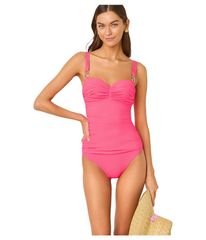 Lilly Pulitzer Women's Solaria One-Piece Swimsuit Set, Cherry Blossom