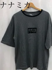 nanamica ナナミカ ボックス ロゴ Tシャツ グレー L メンズ SUHU913 L グレー  メンズ ファッション_0255023のサムネイル