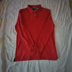 トミーヒルフィガー 長袖 ポロシャツ L