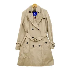 BLUE LABEL CRESTBRIDGE ブルーレーベルクレストブリッジ トレンチコート ライナー付き レディース サイズ40 ベージュ アウター DL18499■