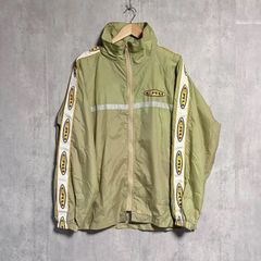 90's CRU セットアップ ジャージ ナイロン ピンク L クルー 上下