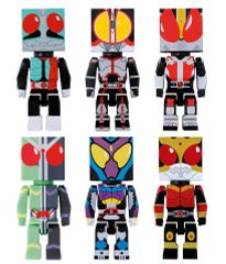 POLYGΩN×HEAD KAMEN RIDER 폴리곤 헤드 가면 라이더 전 6종 세트