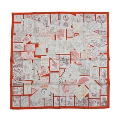 新品未使用】エルメス カレ 90 《フォーブルの切手愛好家》 - メルカリ