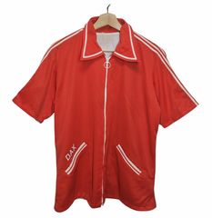 70's Angeltown ボーリングシャツ M オレンジ ステッチ - メルカリ