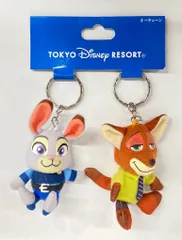 東京ディズニーリゾート キーチェーン(マスコット) ズートピア ジュディ&ニック
