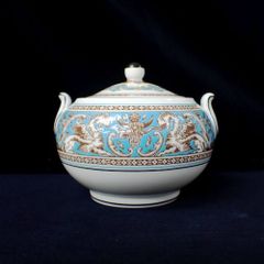 送料無料 時代物 古染錦山水花草紋透かし香炉 華道具茶道具 - メルカリ