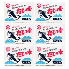 マルシマのかつお 昆布入り だしの素 50袋 500g 6個セットのサムネイル