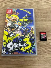 ÷2 【動作未確認】  Nintendo Switchソフト スプラトゥーン3 スプラトゥーン2 【ゲームソフト】 【0.5】
