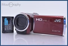 動作確認済】 JVC GZ-HM460 レッド ハンディカム ビデオカメラ - メルカリ