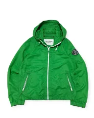 アバクロンビー Abercrombie アバクロンビー グリーン ウィンドブレーカー フード ジャケット