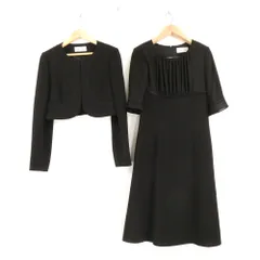 美品 ilachic アイラシック セットアップ 7AR ポリエステル他 セット 喪服 ワンピース 五分袖 長袖 レディース AD1689A13 