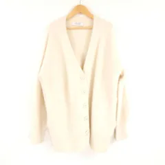 美品 LOULOU WILLOUGHBY ルルウィルビー カーディガン 2 ウール カシミヤ 他 長袖 レディース AM8533A37 