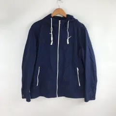 UNIQLO ライトウェイトフルジップパーカー メンズ XL ネイビー 3371202604010015