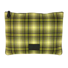 コーチ COACH ソフト プレイドプリント クラッチバッグ ラージポーチ メンズ ONE SIZE 