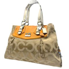 COACH オプティック シグネチャー フラップ サッチェル 6722 | Mercari