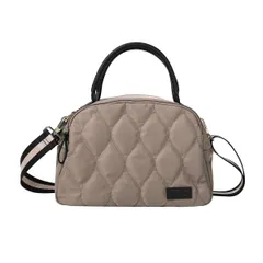 軽量 大人 ナイロン ショルダーバッグ 2WAY レディース キルティング トートバッグ 撥水 [リズデイズ] 自立