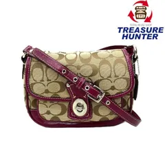 COACH(コーチ) シグネチャー ショルダーバッグ キャンバス×レザー ベージュ F13790 レディース バッグ 【102063450005】