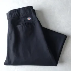 ■古着 Dickies ディッキーズ 874BK ワークパンツ チノ 黒 W36L30【D1736】