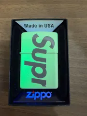 2026年最新】supreme glow-in-the-dark zippoの人気アイテム - メルカリ