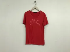 本物ロアーroarコットンレーヨンプリント半袖Tシャツメンズサーフアメカジミリタリーストリートスケーターワークビジネススーツモードゴルフ赤レッド2M日本製のサムネイル