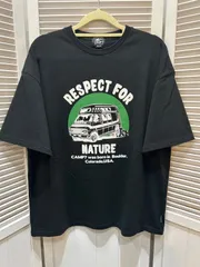 【値下げ】未使用☆CAMP7 キャンプセブン Tシャツ メンズ Mサイズ ブラックのサムネイル