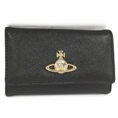 Vivienne Westwood 4連 キーケース レザー ブラック