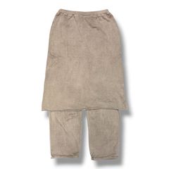 JaRoom アシンメトリー バルーンスカート ウールニット リバーシブル