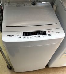 Hisense 全自動洗濯機 HW-55E4W 本体 2025 - メルカリ