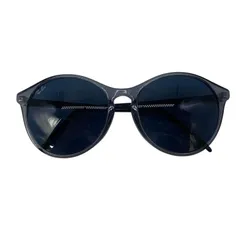 ♪4135 レイバン RAY BAN サングラス セルフレーム 55□18 クリアブルー RB4371F  中古