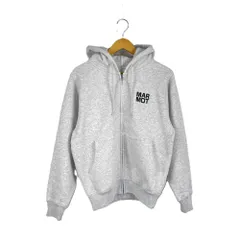 MARMOT　CAPITAL　マーモットキャピタル　25SS-L2-03　LOGO ZIP UP HOODIE　ロゴジップフーディ　ジップアップパーカー　Sサイズ　グレーのサムネイル