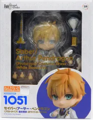 オランジ・ルージュ ねんどろいど セイバー/アーサー・ペンドラゴン(プロトタイプ) 霊衣開放 ホワイトローズVer 1051