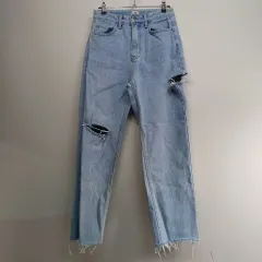 レディース ダメージデニム ズボン 24サイズ 春 秋 2507470