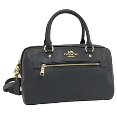 COACH ショルダーバッグ ハンドバッグ レザー ネイビー 79946