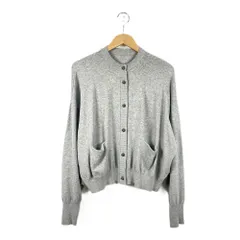 JOURNAL　STANDARD　LUXE　ジャーナルスタンダードラックス　26SS　26-080-440-0080-1-0　ハイツイストテンジク クルーネックカーディガン　グレーのサムネイル