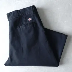 ■古着 Dickies ディッキーズ 874BK ワークパンツ チノ ORIGINAL FIT ブラック 黒 実寸W38L29【D1740】