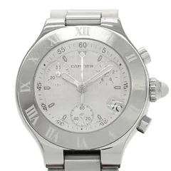 カルティエ クロノスカフSM 32mm W10197U2 レディース 腕時計【Aランク】【中古】 Cartier - カルティエ クロノスカフSM 32mm W10197U2 レディース