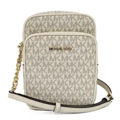 MICHAEL KORS ショルダーバッグ MKシグネチャー PVC ホワイト