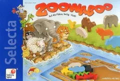 【中古】ボードゲーム いかだ動物園 多言語版 (Zoowaboo)