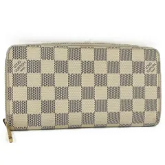 LOUIS VUITTON ジッピーウォレット ラウンドファスナー長財布 ダミエ アズール N60019