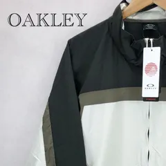 極美品 OAKLEY NEW RETRO WIND JACKET 3.0 FOA408782 オークリー ジャージ ジャケット スポーツウェア XXL MIST  メンズ ファッション _219023