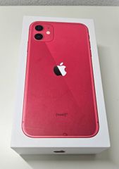 M【早い者勝ち】iPhone11 128GB SIMフリー 初期化済 赤 箱付 - メルカリ