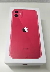 M【早い者勝ち】iPhone11 128GB SIMフリー 初期化済 赤 箱付