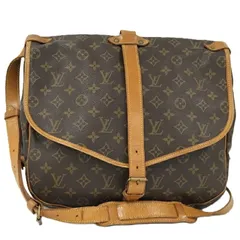 LOUIS VUITTON ソミュール35 ショルダーバッグ モノグラム M42254
