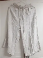 PIGMENT ピグメント リネン ISTJ VENDING MACHINE Ver. / トレーナー 칠부 ズボン F アイボリー グレー