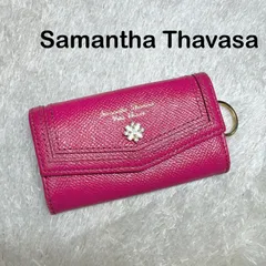 Samantha Thavasa サマンサタバサ キーケース レザー ピンク