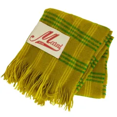 MARNI マルニ マフラー - カーキ系 【古着】【中古】 MARNI - MARNI マルニ マフラー - カーキ系 【古着】【中古】の通販 by