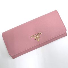 ✨極美品・箱カード パスケース付✨PRADA 長財布 二つ折り財布 