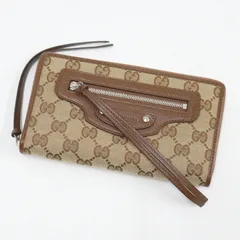 GUCCI×BALENCIAGA グッチ×バレンシアガ ネオ・クラシック・ウォレット GGキャンバス ベージュ 681710
