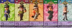 全5種セット 「一番くじ ジョジョの奇妙な冒険Part3 スターダストクルセイダース～やれやれだぜ～」 G賞 ワールドコレクタブルフィギュア【1週間以内発送】