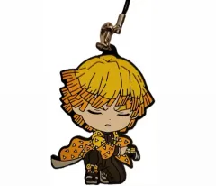 6500円 鬼滅の刃 我妻 善逸 ラバー ストラップ キーホルダー アクリル